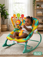 BabyRelief™ Infant-to-Toddler Soothing Rocker & Seat