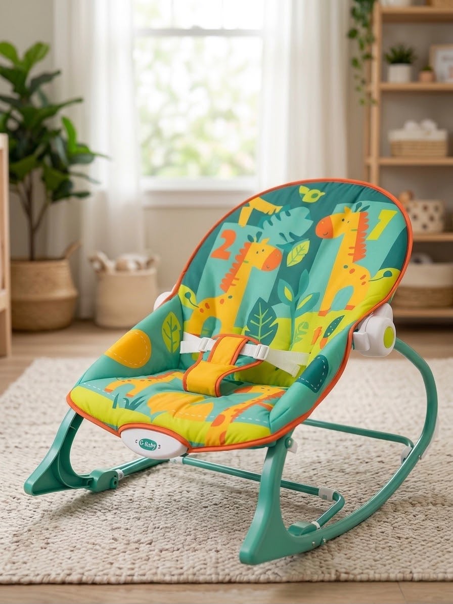BabyRelief™ Infant-to-Toddler Soothing Rocker & Seat