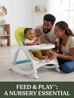 Feed & Play™ 3-in-1 Convertible Baby Rocker & Feeding Chair