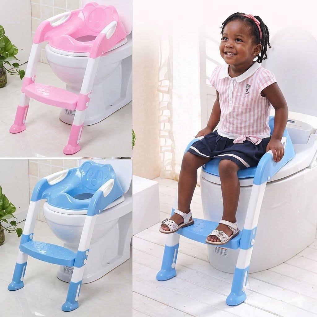 Kids Potty Training Seat with Step Stool