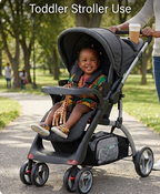 2-in-1 Foldable Baby Stroller with Infant Car Seat