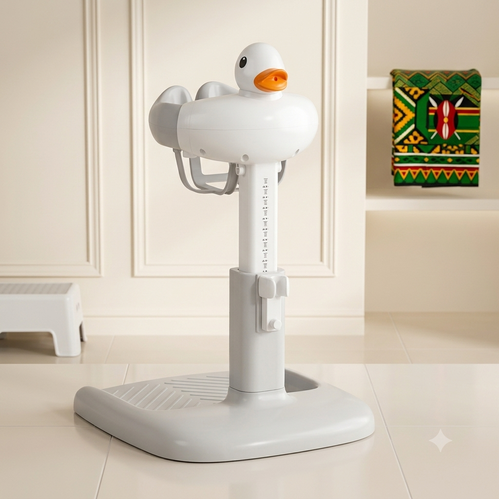 Safety Duck Baby Bath Stand – Adjustable Shower Support Seat